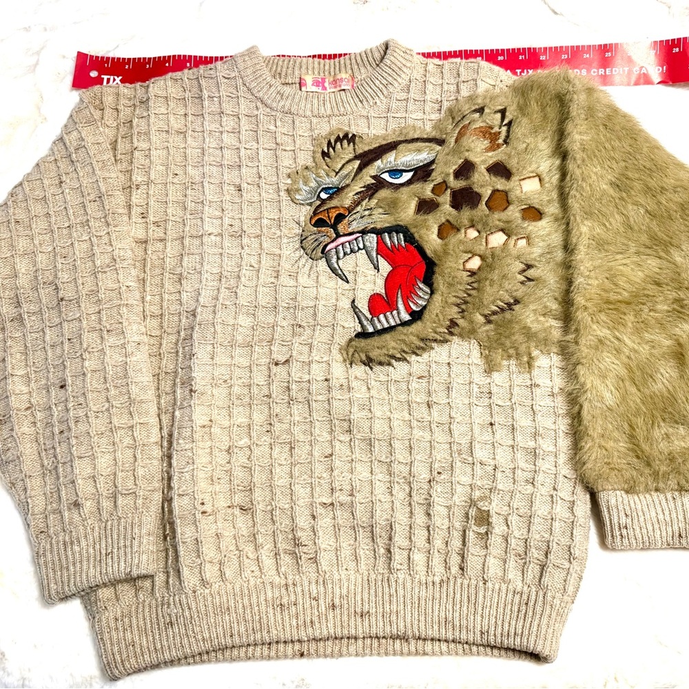 Vintage Kansai Yamamoto Tiger sweater Size M